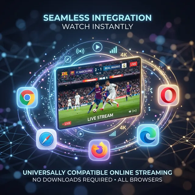 Players IPTV online — interfaces de streaming no browser