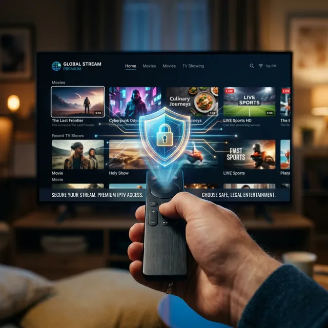 Fundo decorativo box IPTV pirata alternativas